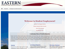 Tablet Screenshot of ecsujobs.org